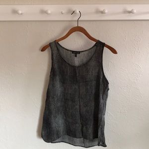 Eileen Fisher silk tank blouse